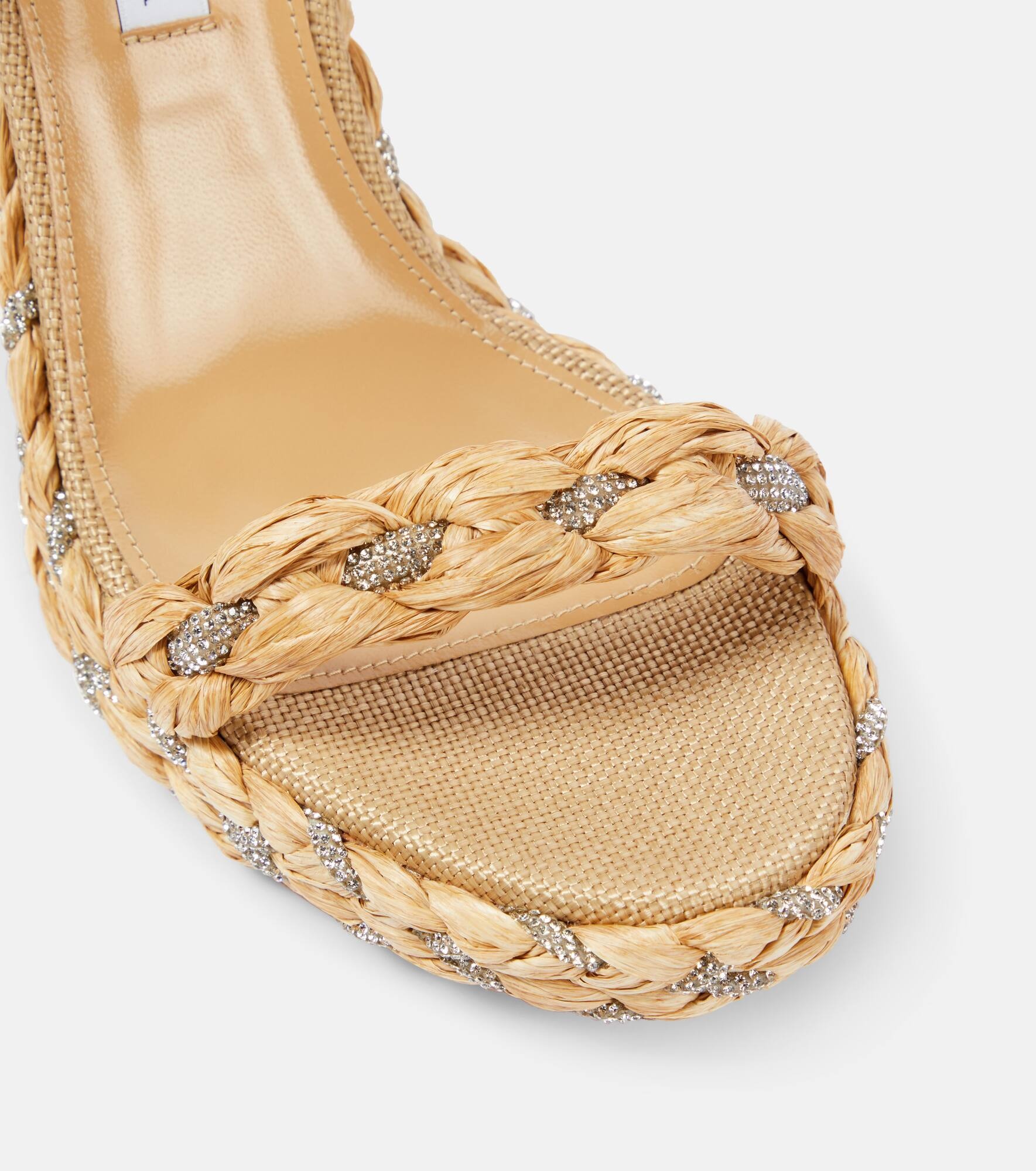 Costiera 120 embellished espadrille wedges - 6