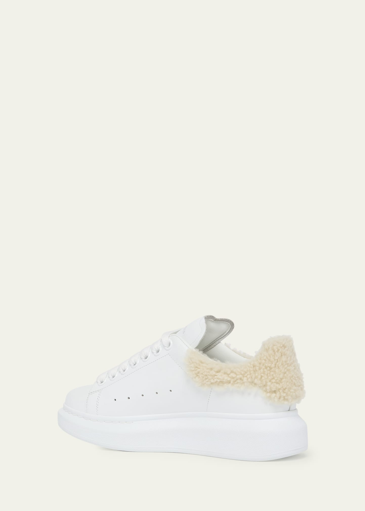 Shearling Oversized Sneakers - 4