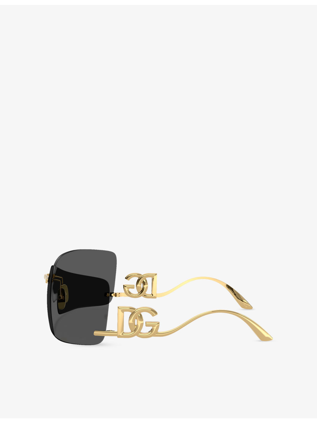 DG2319 Irregular-Frame Metal Sunglasses - 2