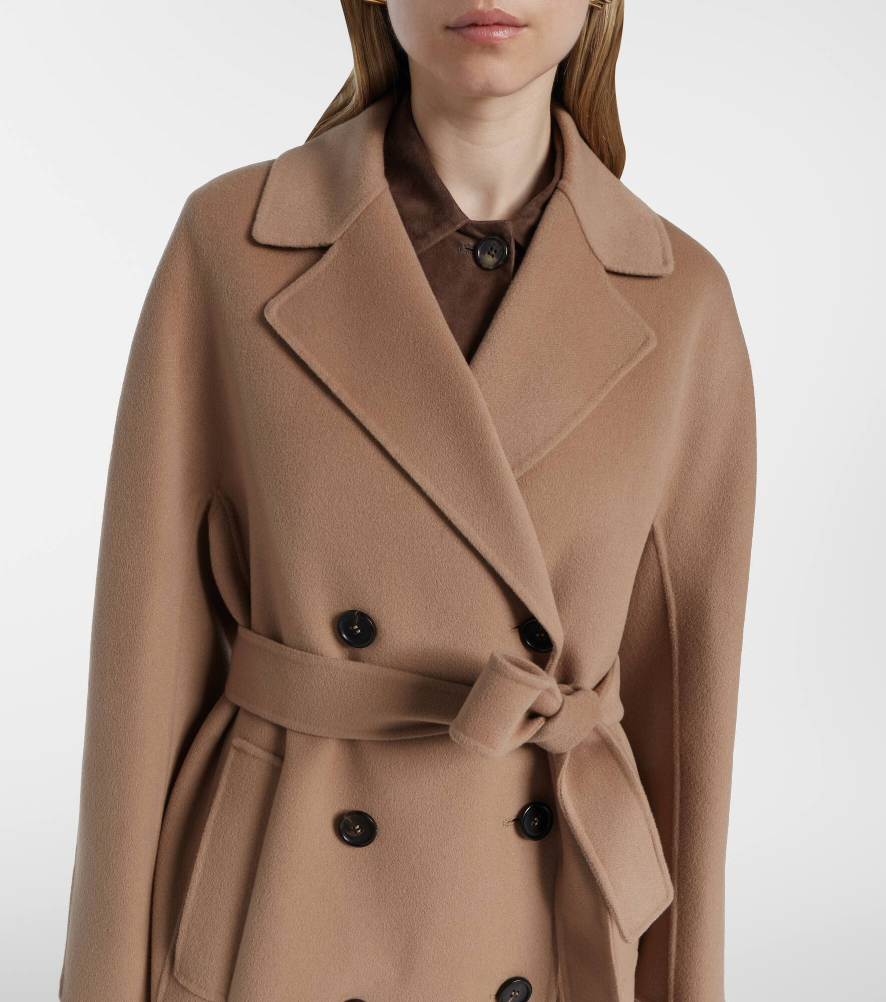 Paul double-breasted virgin wool coat - 4
