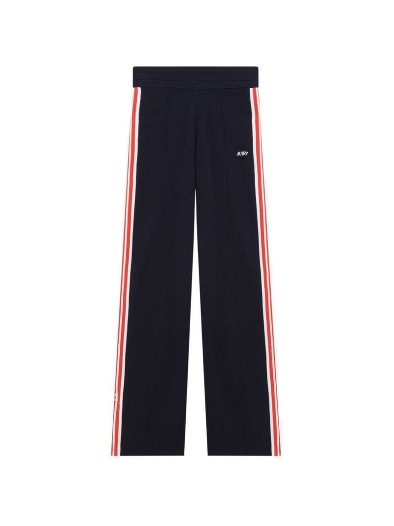 side-stripe track pants 1