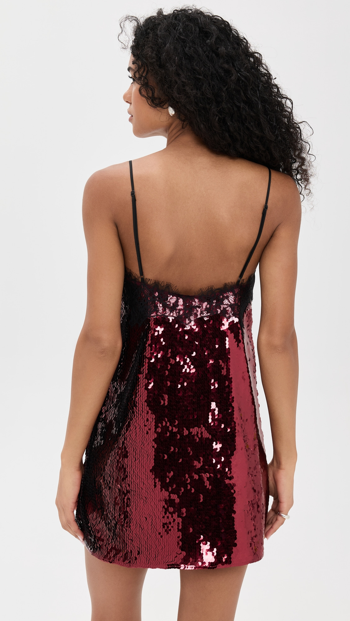 Olive Sequin Dress - 2