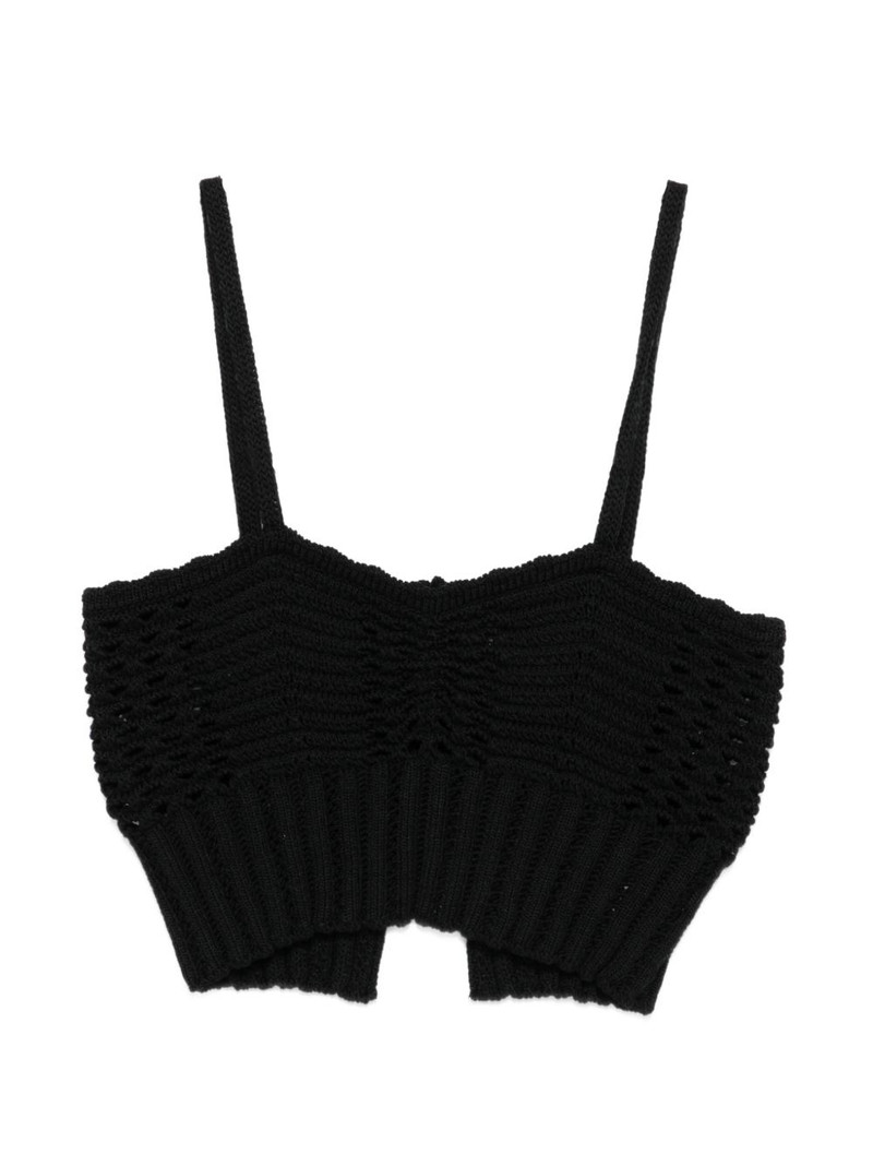 knitted bralette top 1