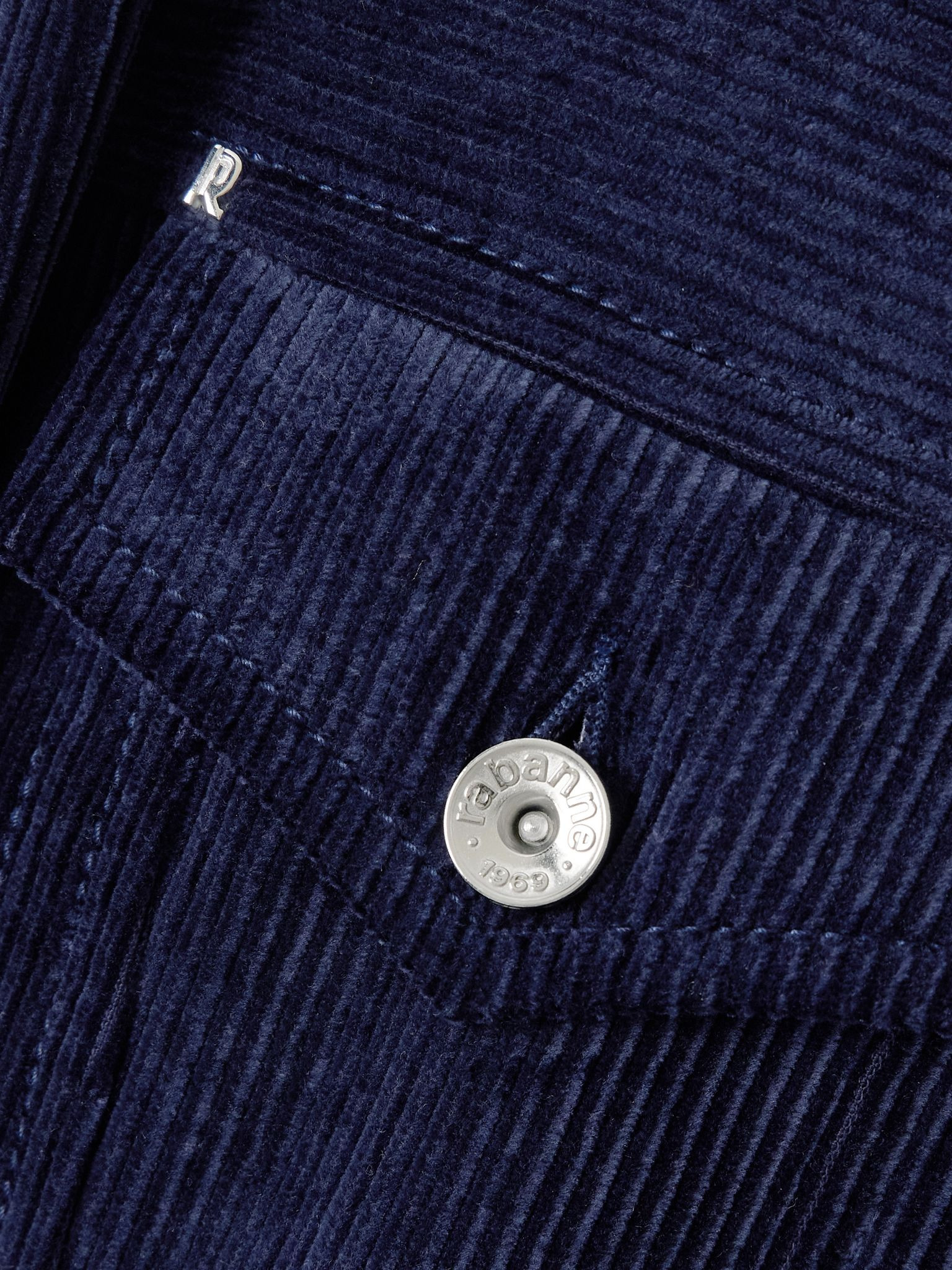 Cotton-corduroy jacket Navy - 5