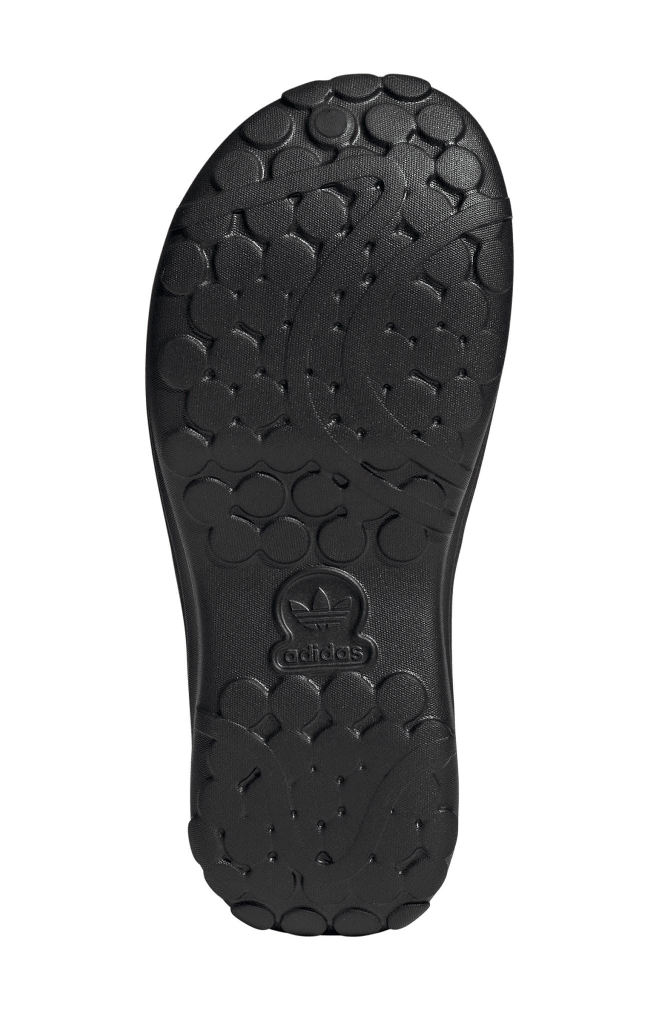adidas Adifom Stan Smith Platform Slide in Black/Grey/Black at Nordstrom - 5