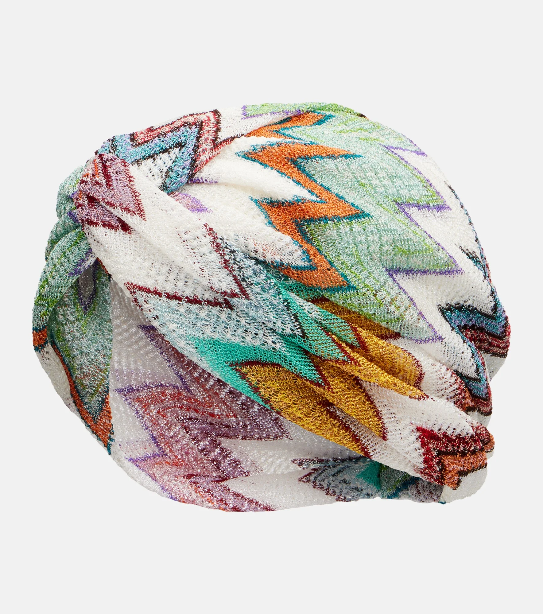 Zigzag lamé headband - 1