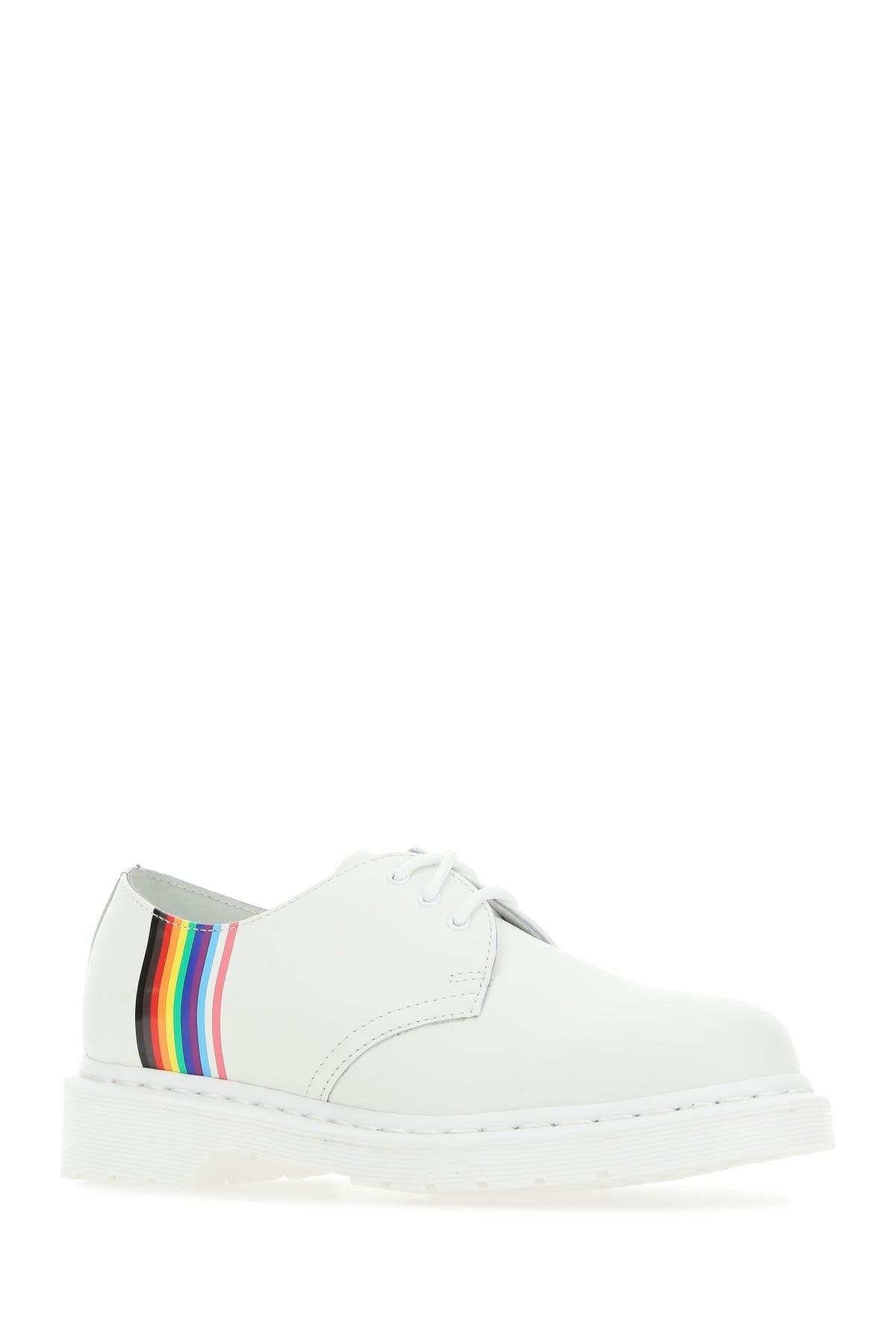 White leather 1461 For Pride lace-up shoes - 2