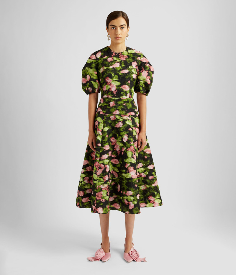 Erdem SHORT SLEEVE MIDI DRESS outlook