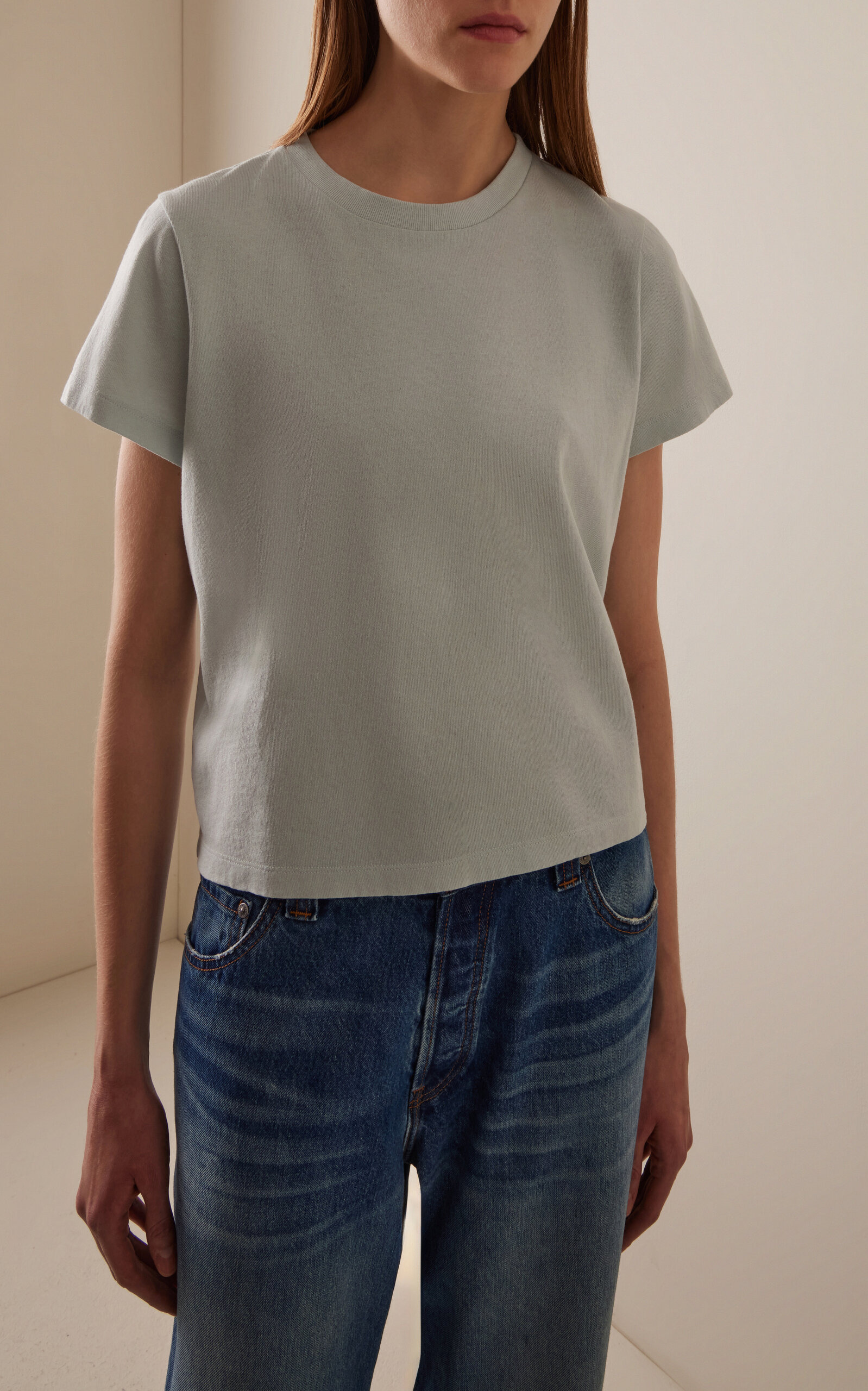 Emmylou Cotton Jersey T-Shirt blue - 2