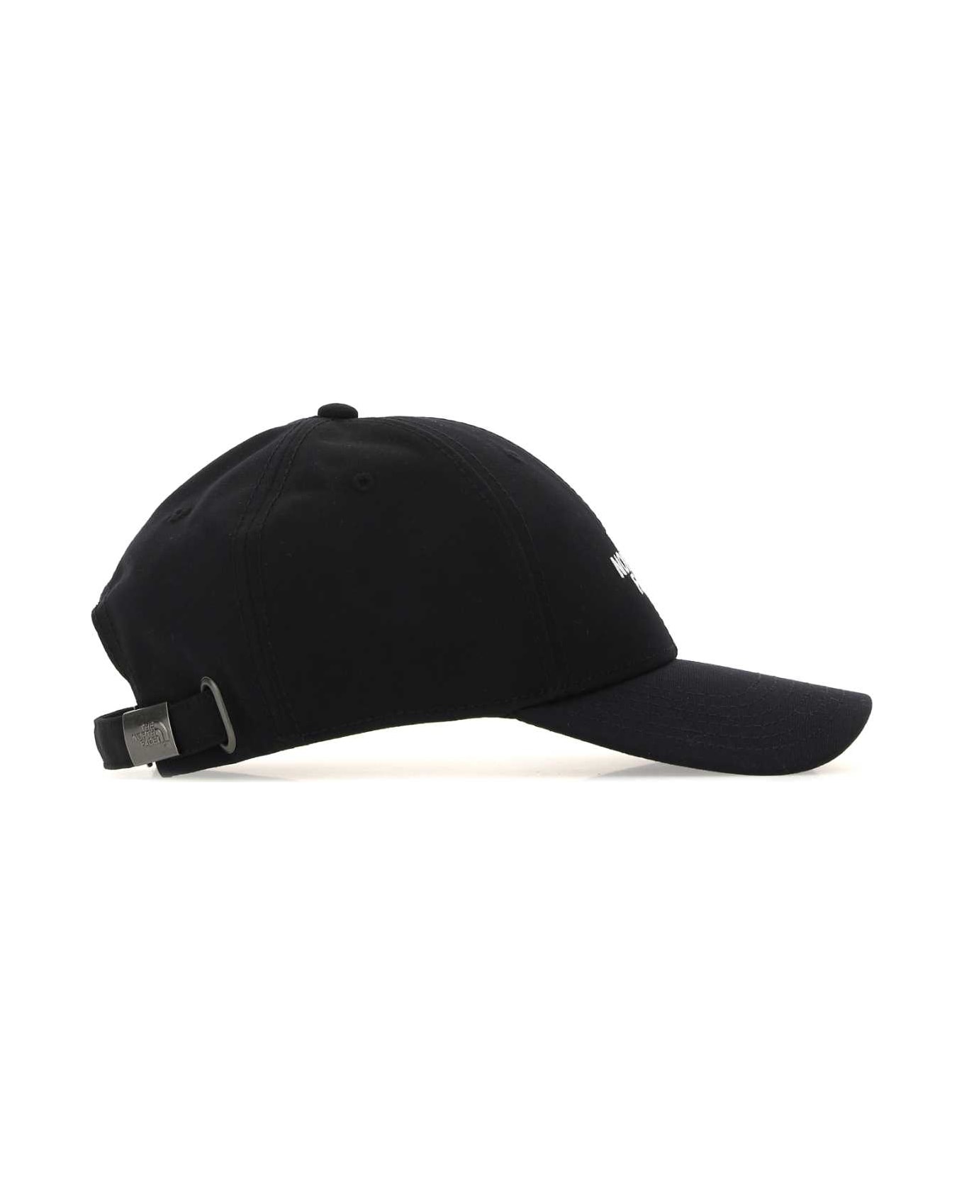 Black Polyester Baseball Cap - 2