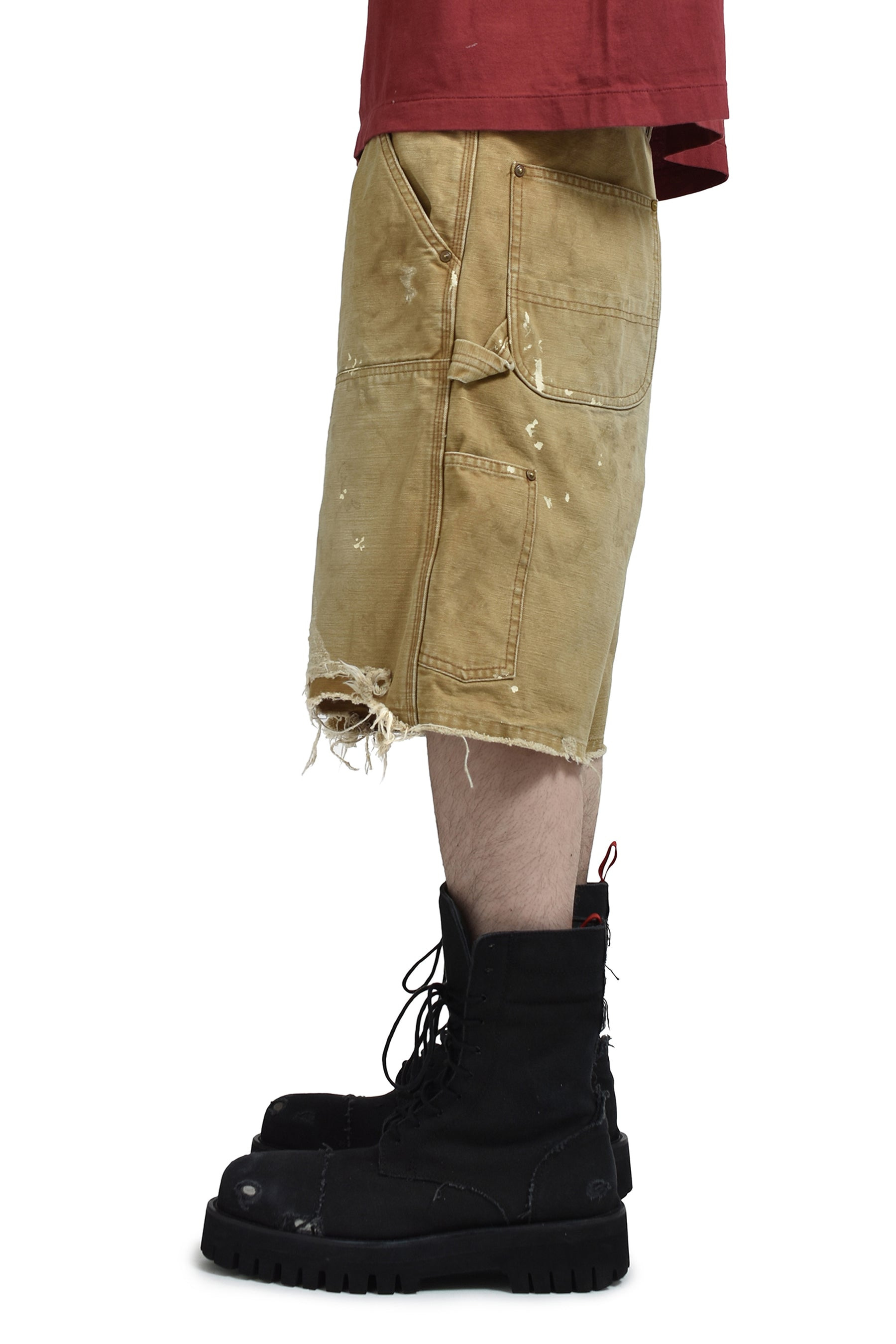 DOUBLE KNEE SHORTS / BEI - 3
