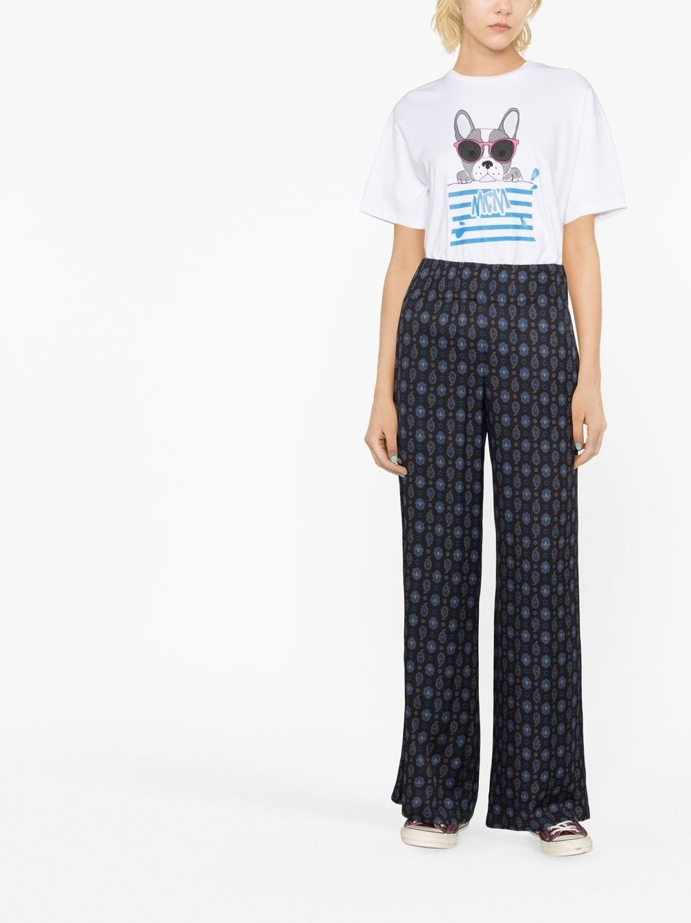 graphic-print short-sleeve T-shirt - 2
