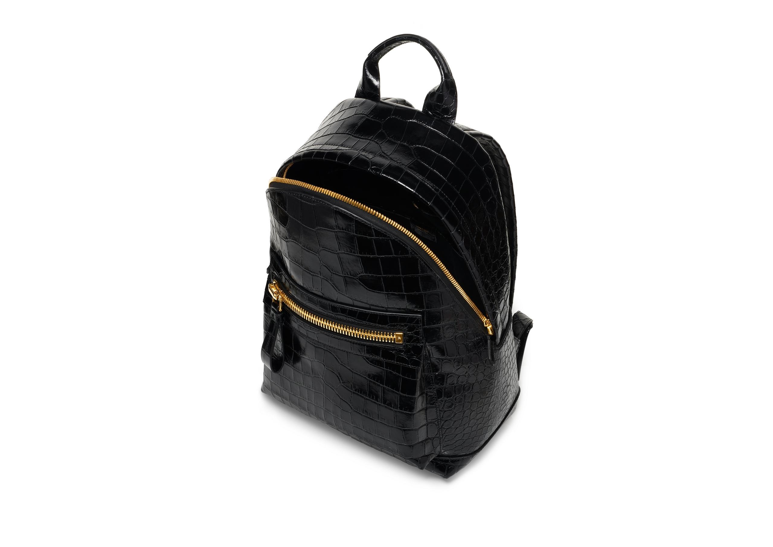 PRINTED ALLIGATOR BUCKLEY BACKPACK - 4