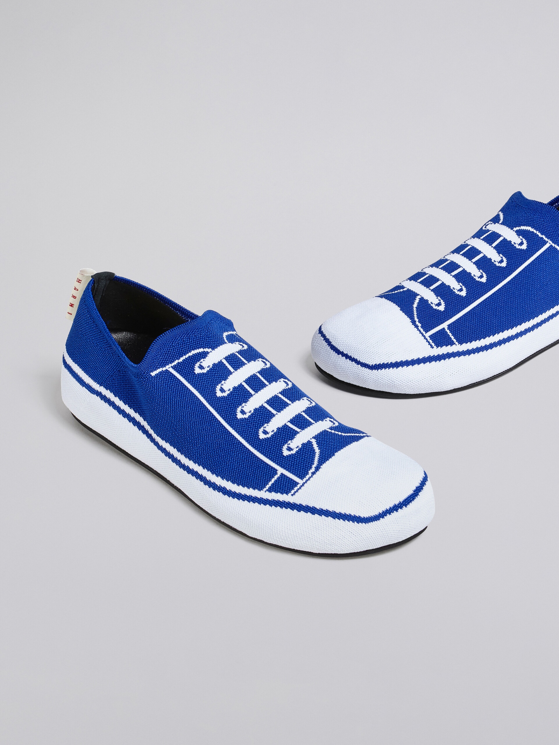 TROMPE L'ŒIL JACQUARD LOW-TOP SNEAKER - 5
