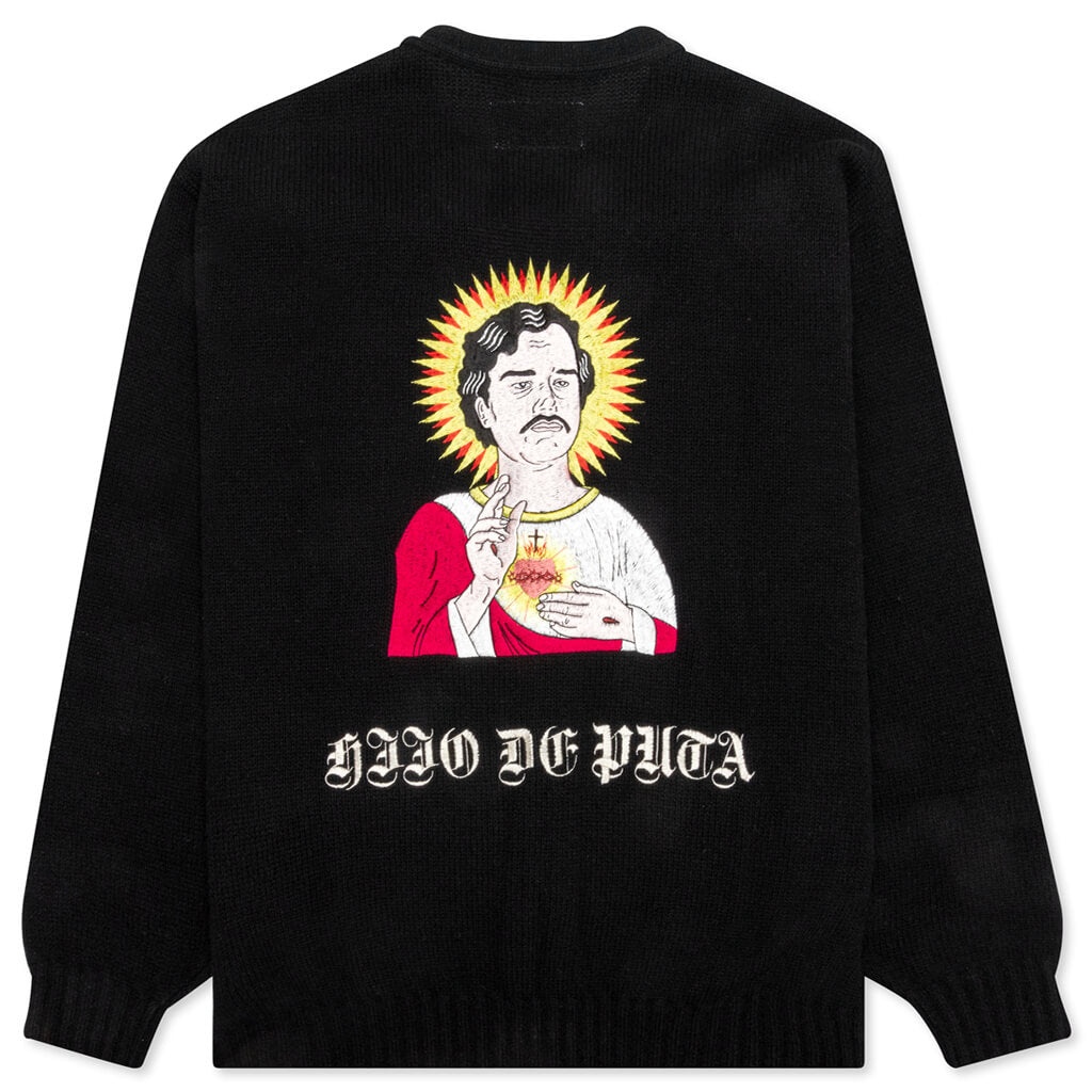 WACKO MARIA CLASSIC CARDIGAN TYPE-2 - BLACK - 2