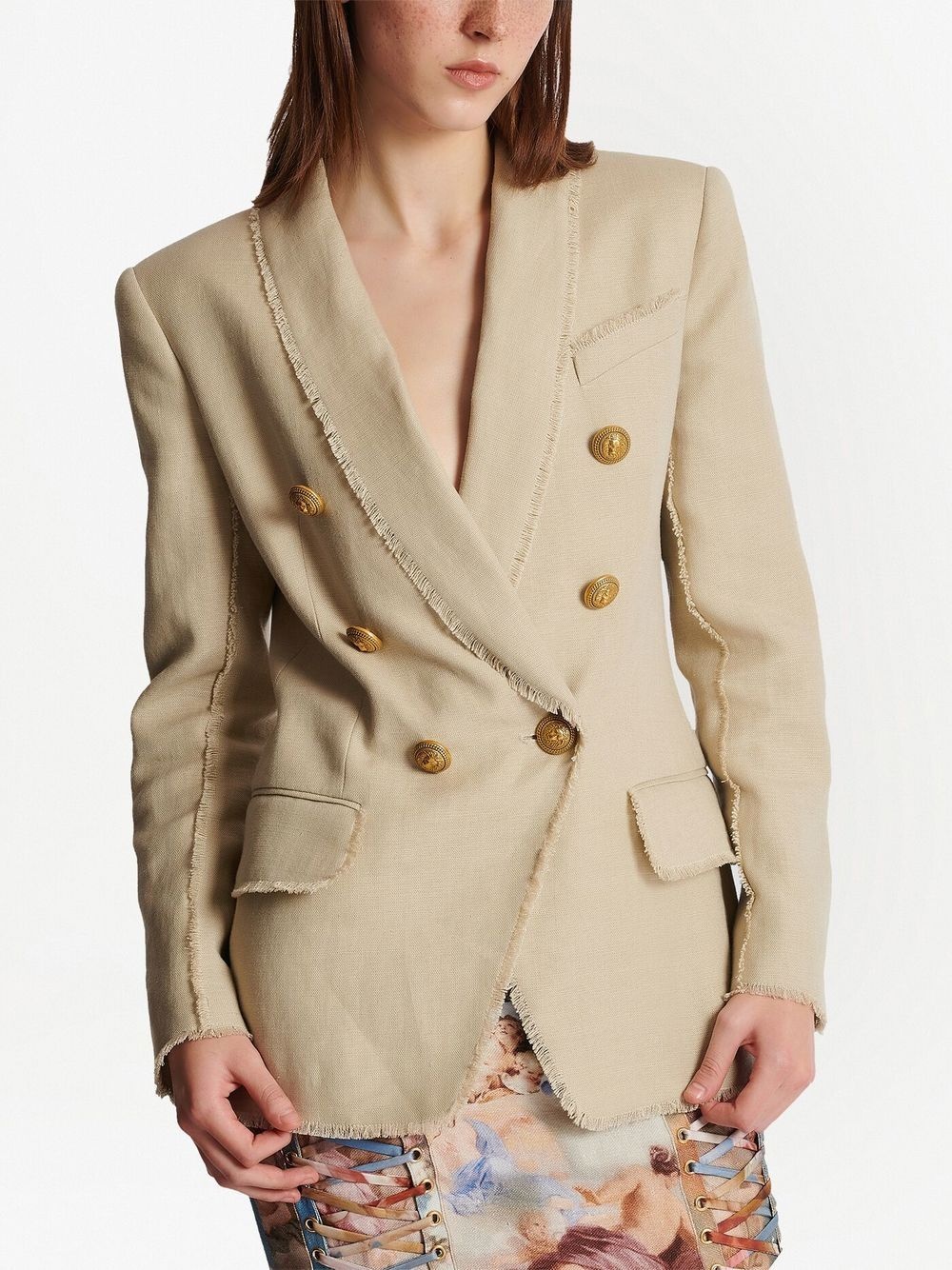 double-breasted blazer - 5