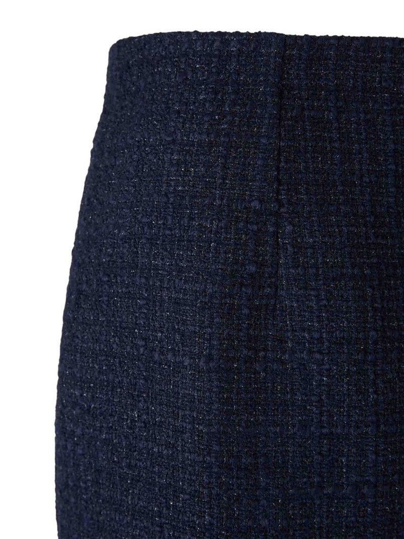 high-waist boucle skirt 3