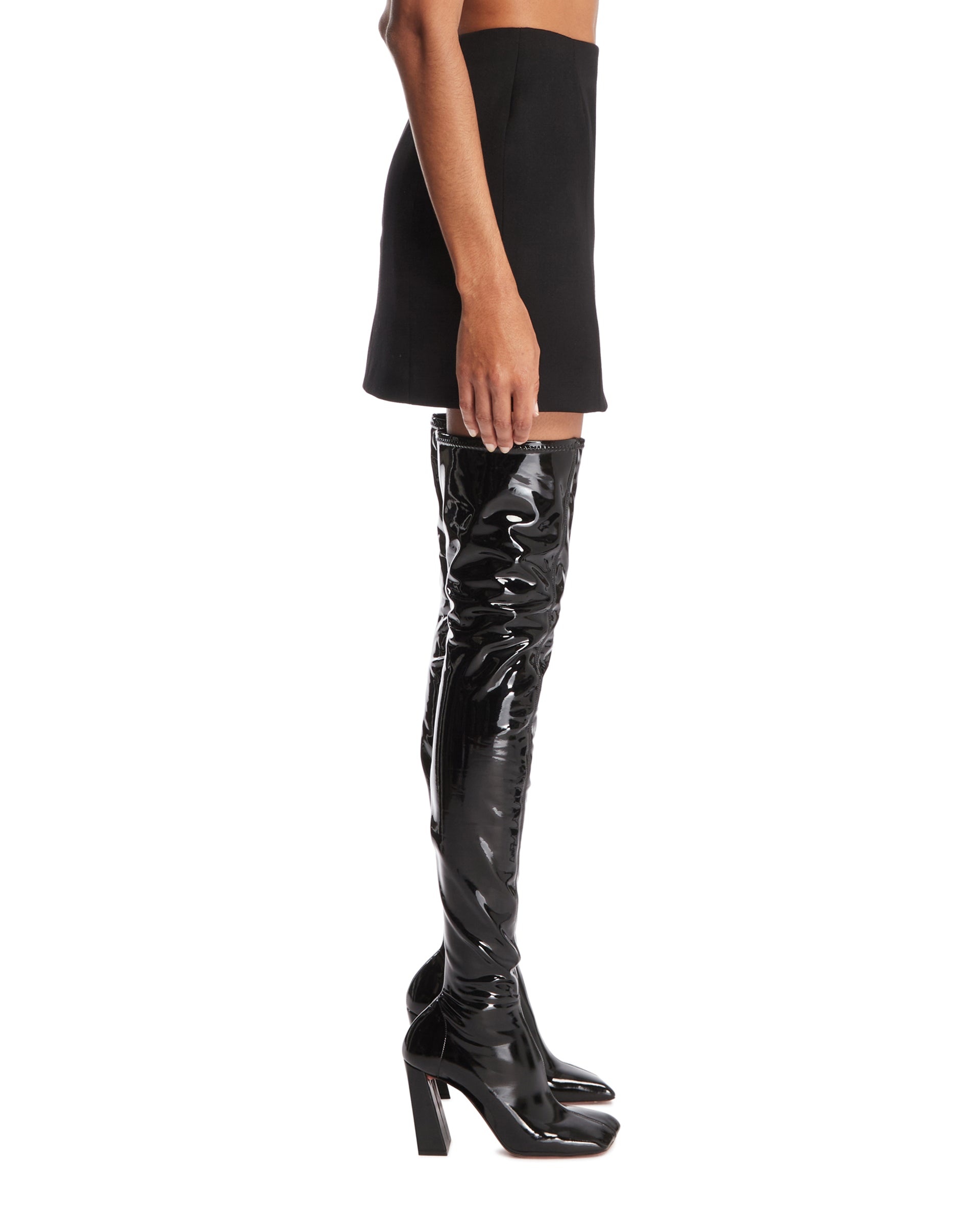 BALENCIAGA Black Hourglass Skirt | antonia | REVERSIBLE