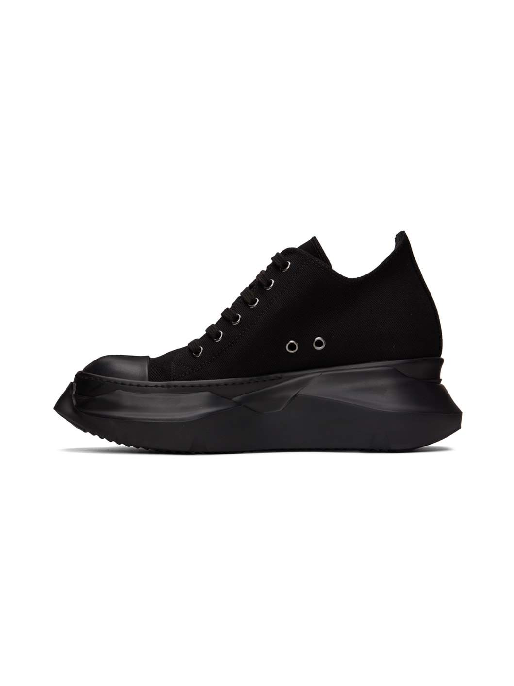 Black Abstract Sneakers - 3