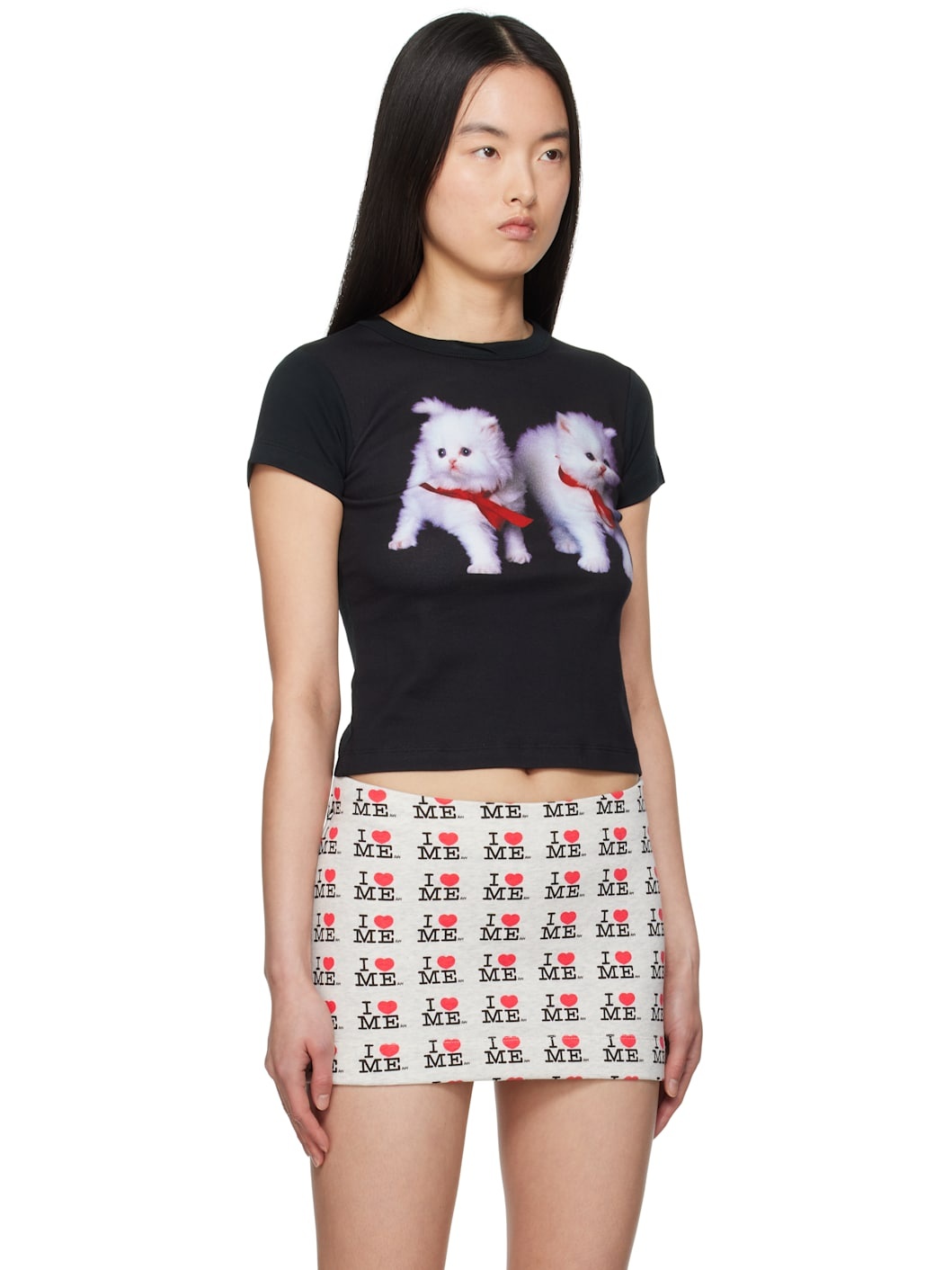 【関税込み】Ashley Williams ブラック ベビーTシャツ Black Baby T-shirt by Ashley Williams on Sale