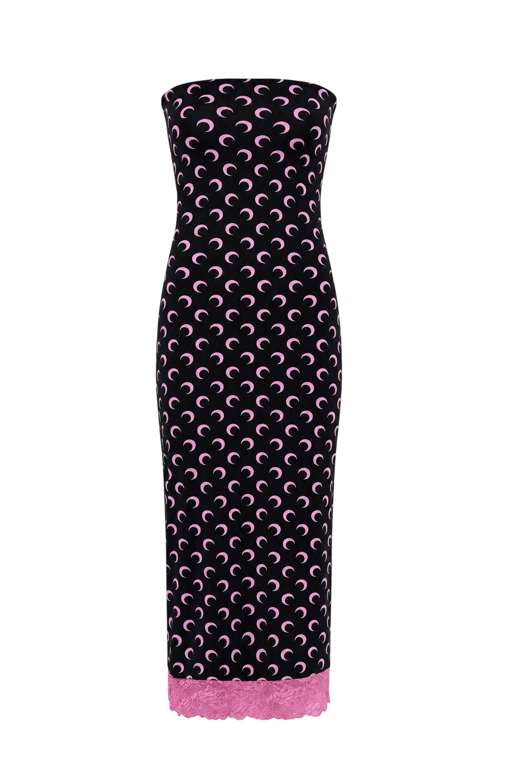 Recycled Moon Jersey Bustier Dress - 1