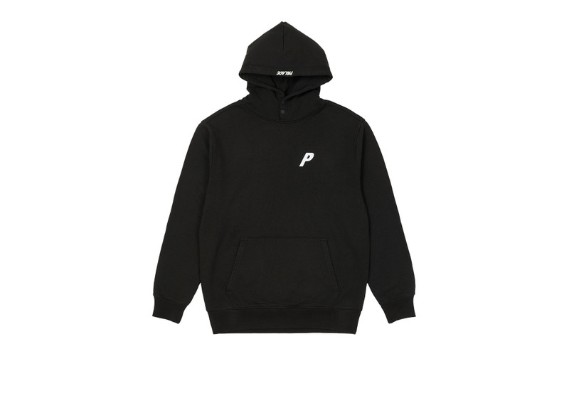DOUBLE POPPER P HOOD BLACK - 1