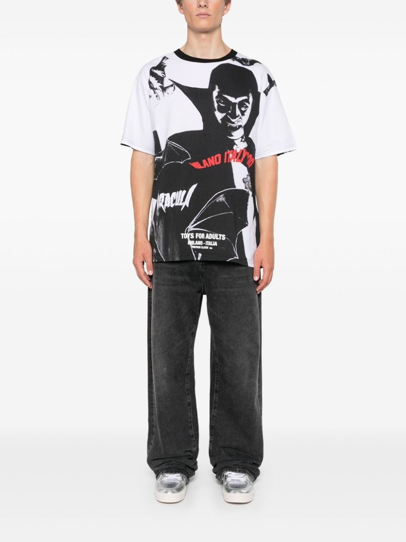 GCDS Dracula-print T-shirt outlook