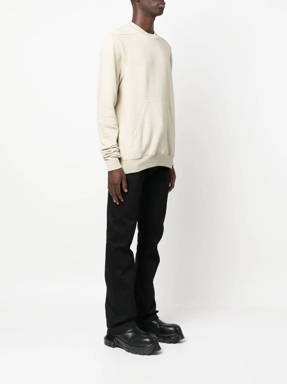 layered drawstring sweatshirt - 5
