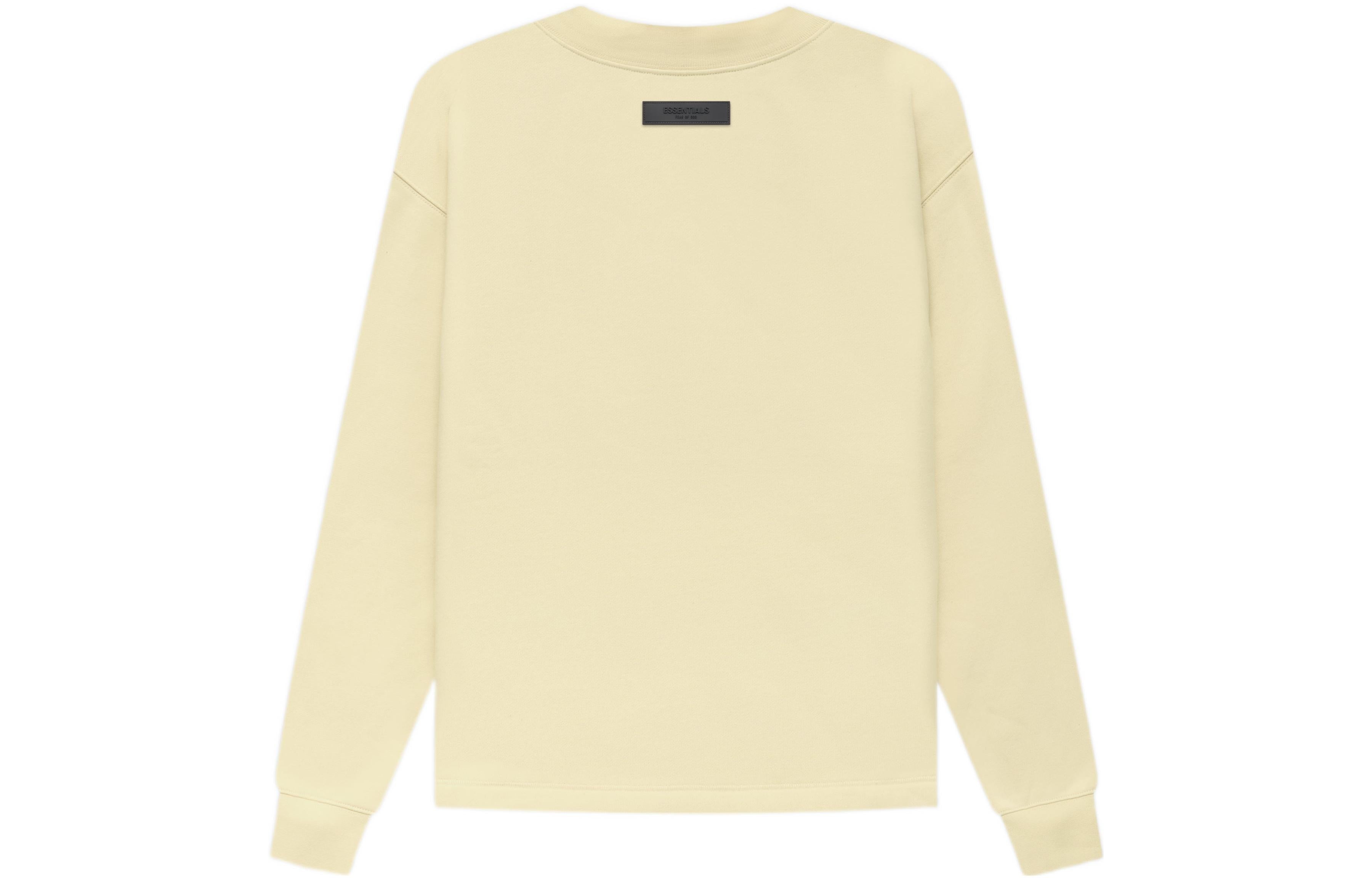 Fear of God Essentials FW22 Relaxed Crewneck Canary FOG-FW22-646 - 3