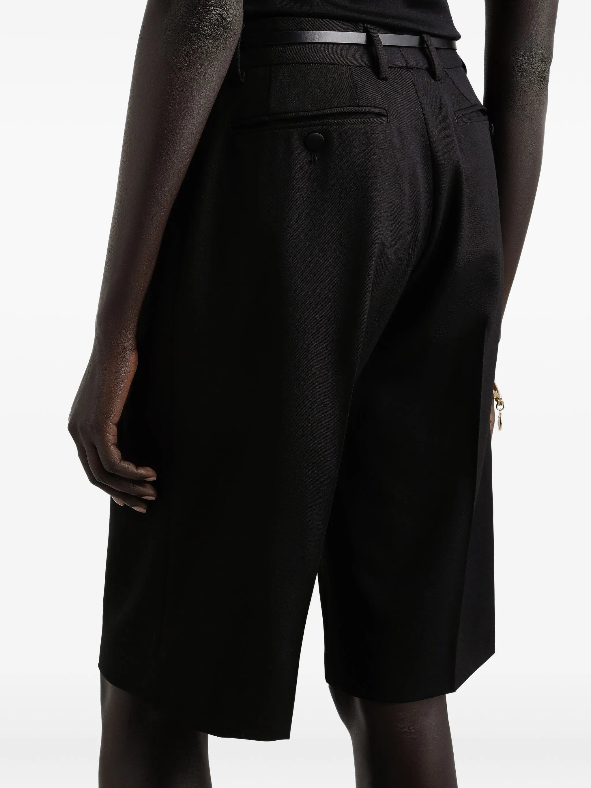 Dolce & Gabbana Pleated Wide-leg Shorts - 3