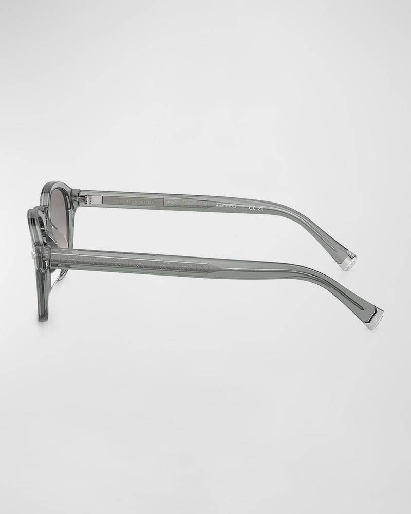 Brunello Cucinelli Men's Acetate Square Sunglasses outlook