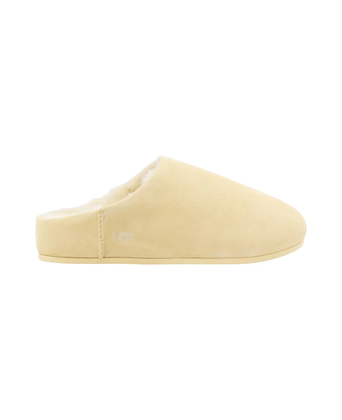 Light Beige Elea Slip On Flats - 1