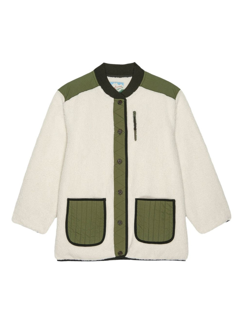 quilted-detail jacket 1