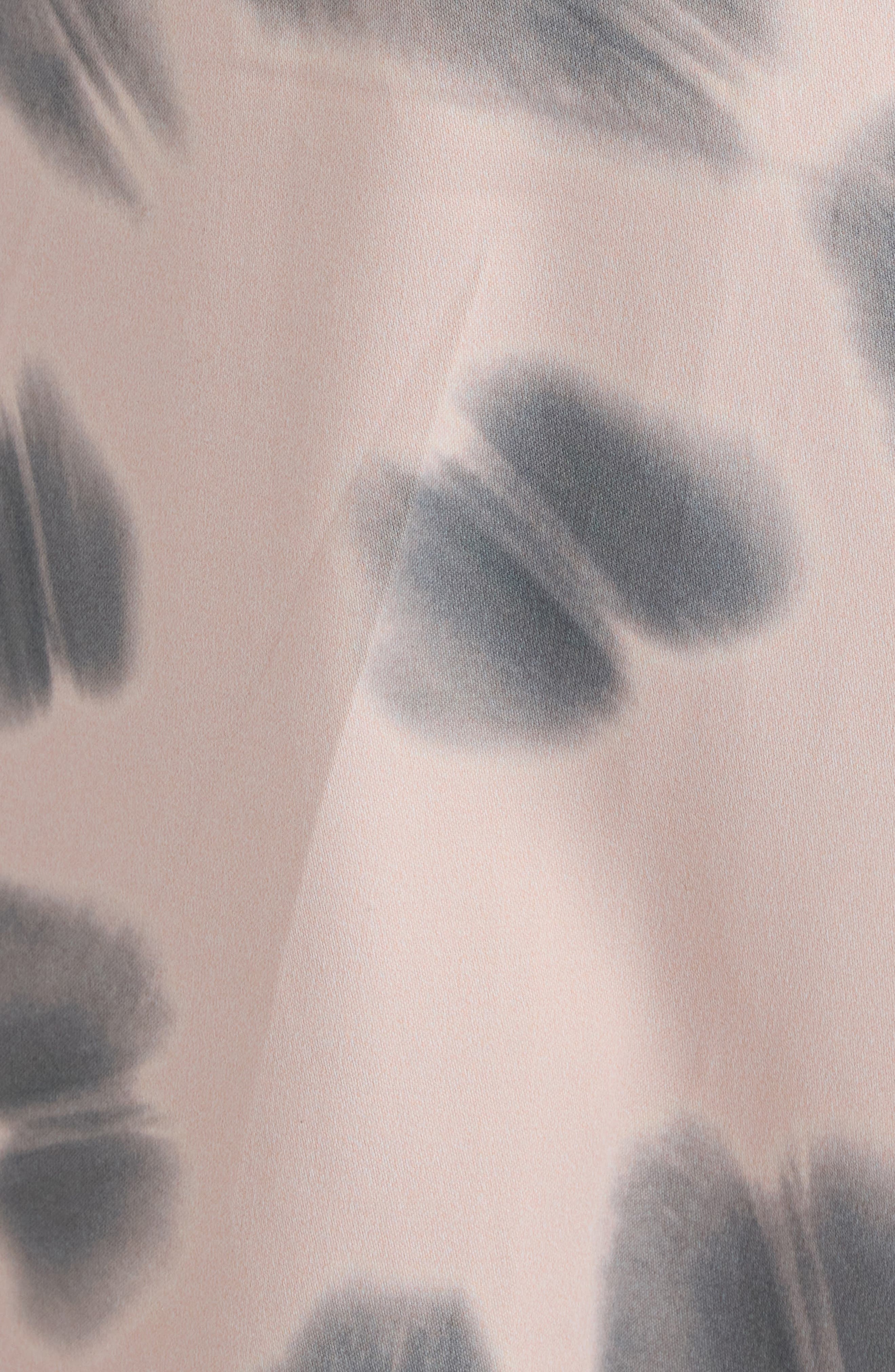Dries Van Noten Pamplona Floral Pleated Wide Leg Pants in Blush at Nordstrom - 7