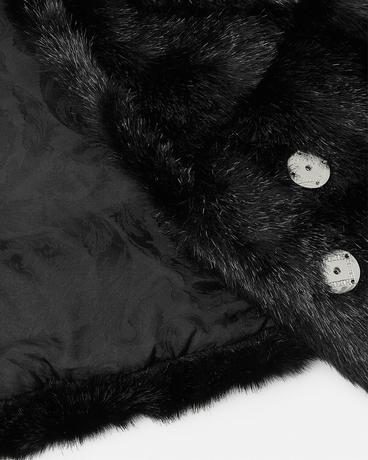 Faux-Fur Cape Stole - 6