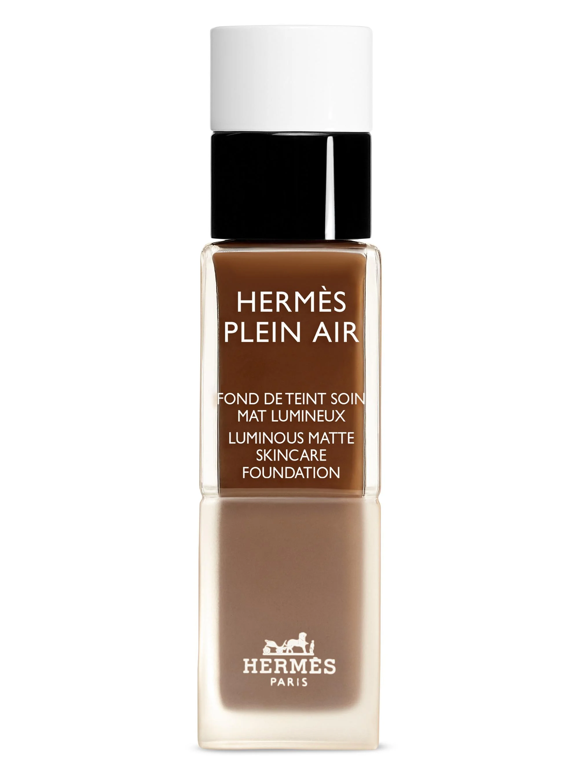 Hermès Plein Air Luminous Matte Skin Care Foundation - 87 Cacao - 1