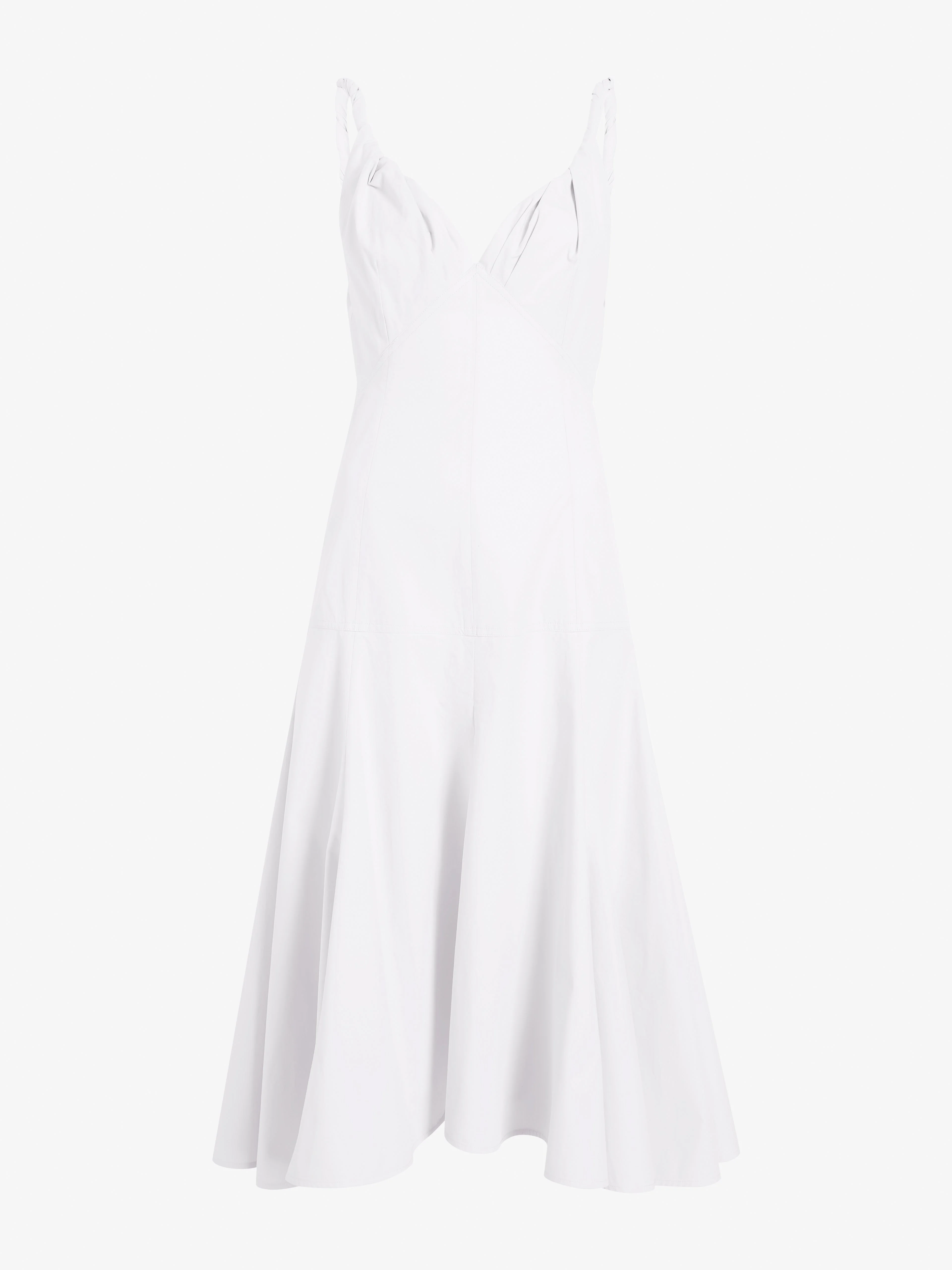 Leo Dress in Classic Cotton Shirting - 1