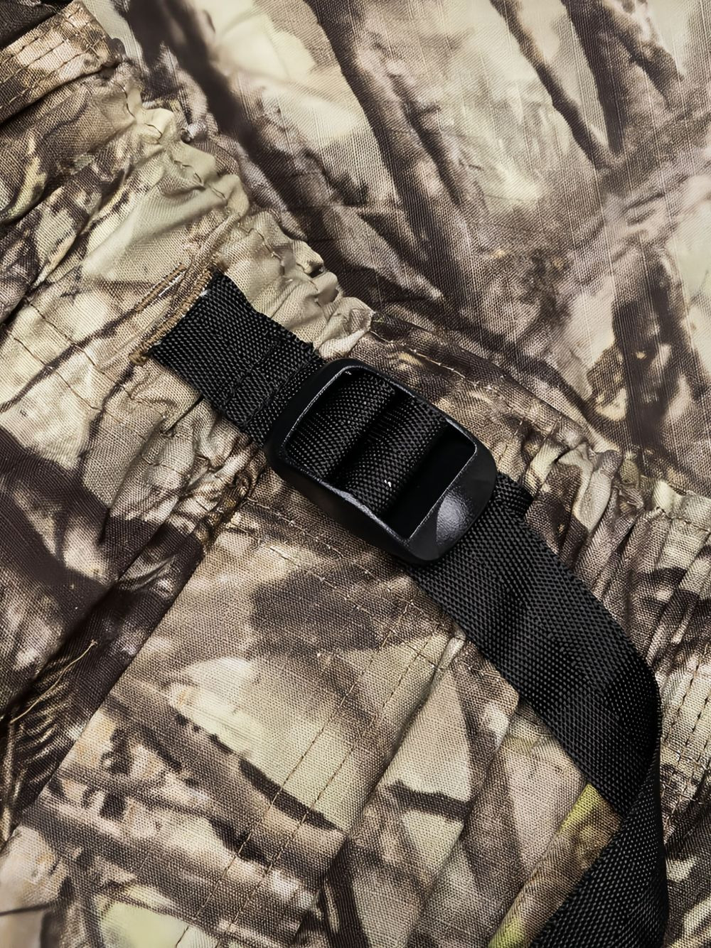 camouflage belted shorts - 3