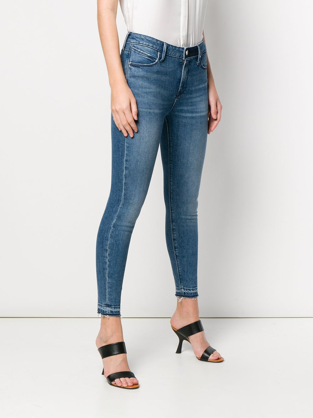 cropped skinny jeans - 3