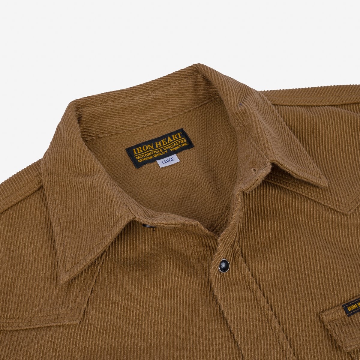 IHSH-234-CAM Kersey Western Shirt - Camel - 8