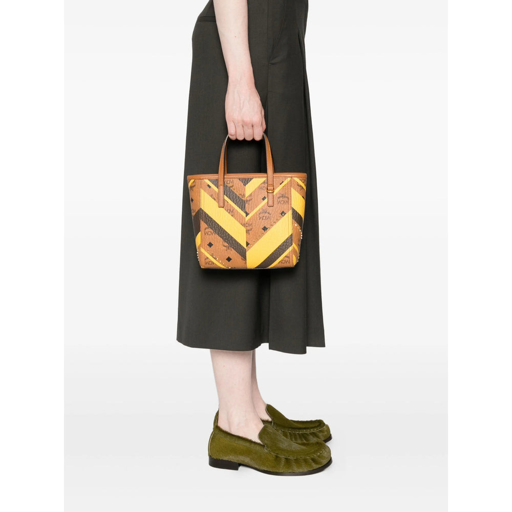 Mcm Brown Tote Bags Women - 3