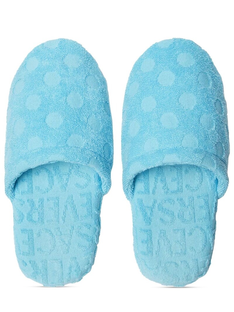 Versace On Repeat bath slippers - 1