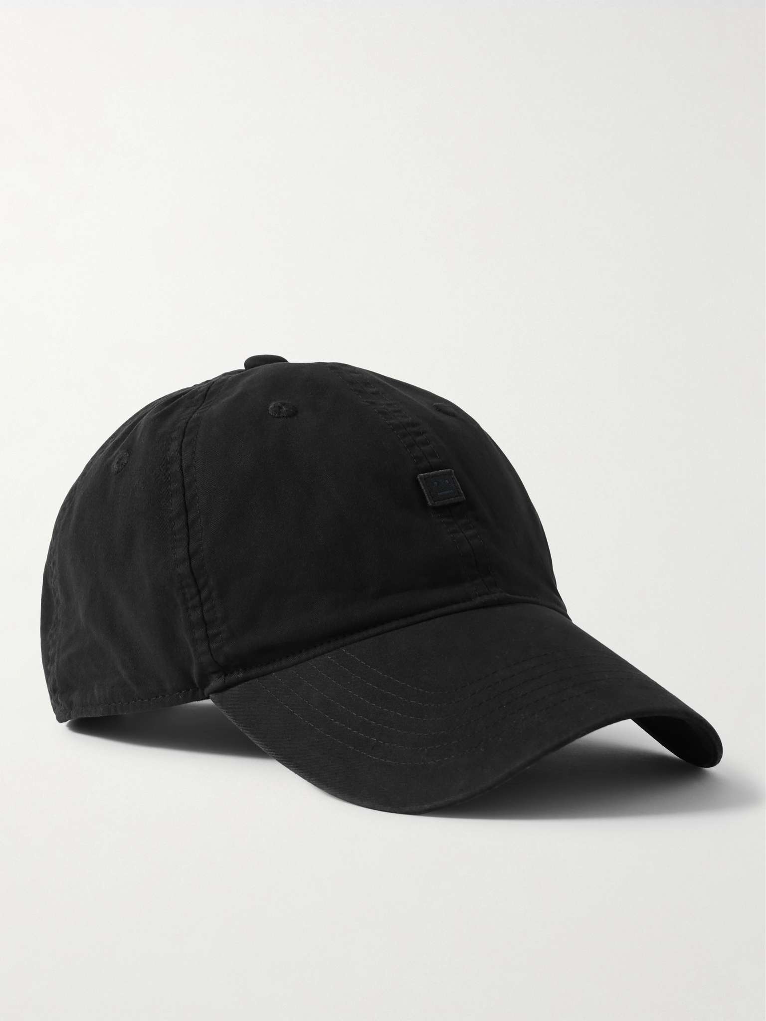 Logo-Appliquéd Cotton-Twill Baseball Cap - 1