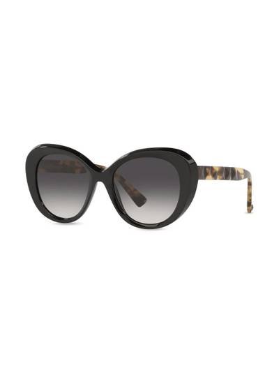 Valentino oversized round-frame sunglasses outlook