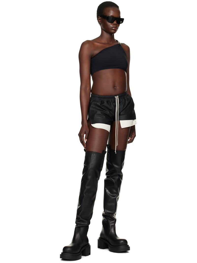 Rick Owens Black Hollywood Hydra Bikini Top outlook