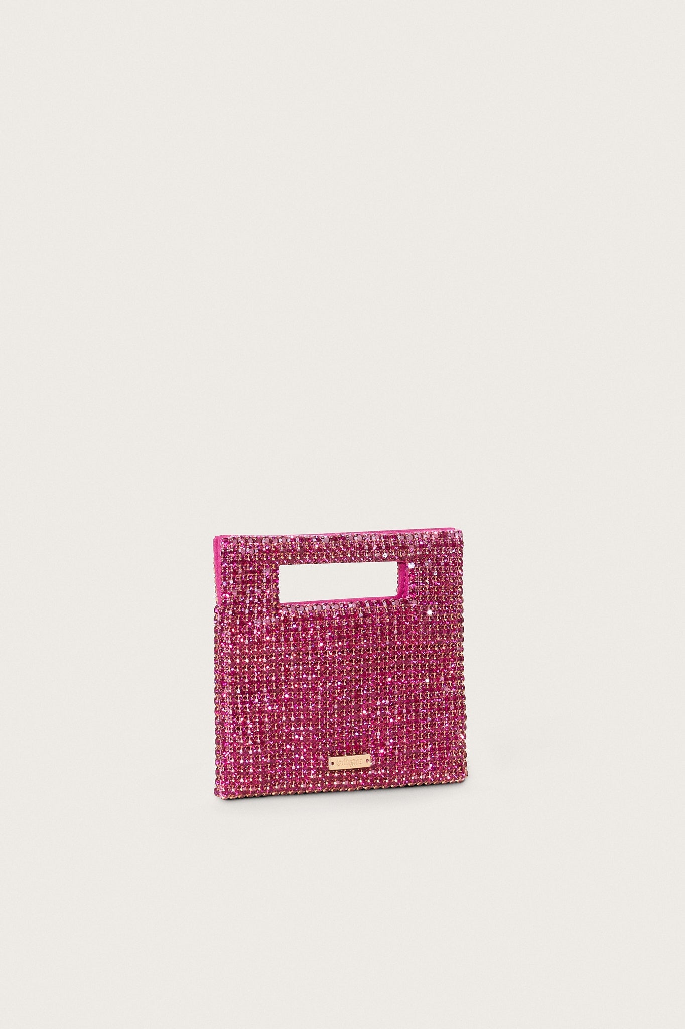 LUCINDA NANO RHINESTONE CLUTCH - 2