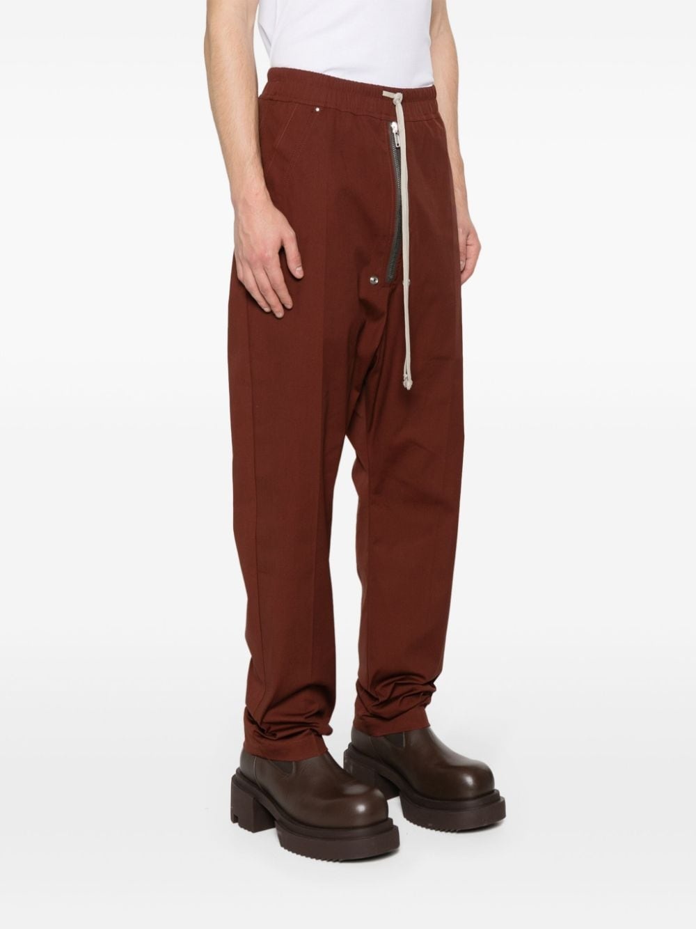 Bela drop-crotch tapered trousers - 3