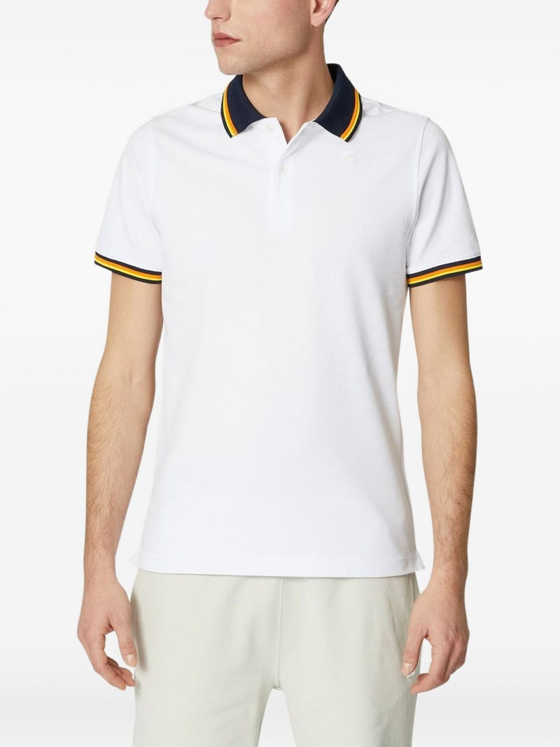 K-WAY Vince tiped polo shirt outlook