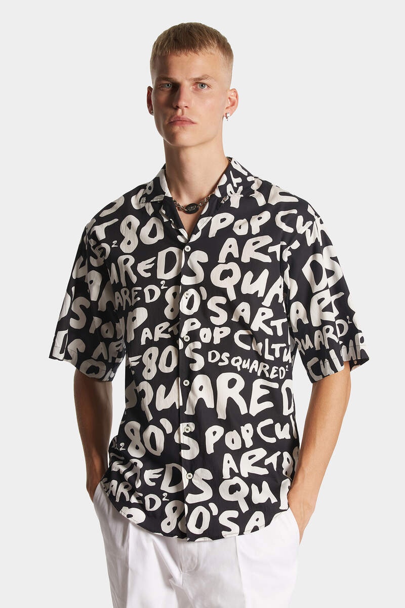 D2 POP 80'S BOWLING SHIRT - 3
