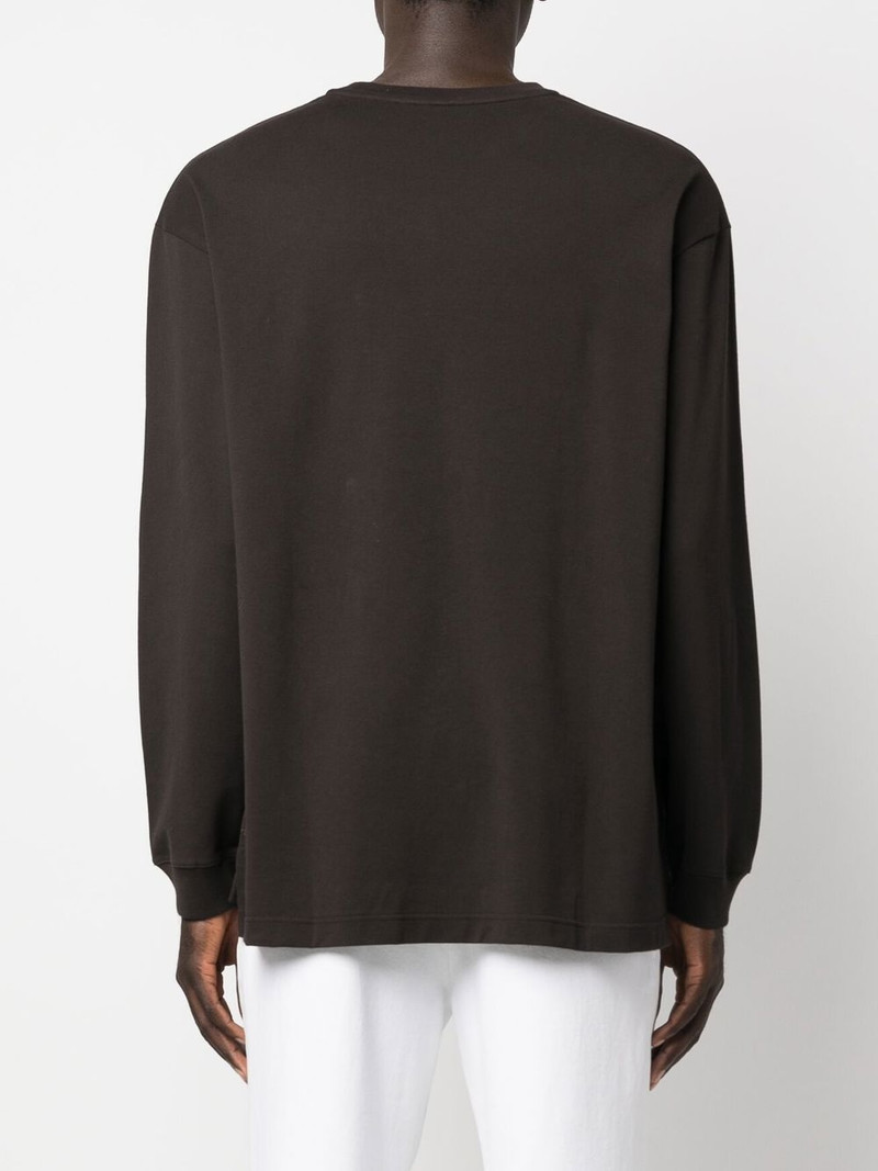 crew-neck long-sleeve sweatshirt 4